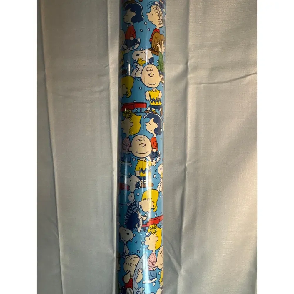 Peanuts Gang Birthday Party Wrapping paper 50 sqft 41